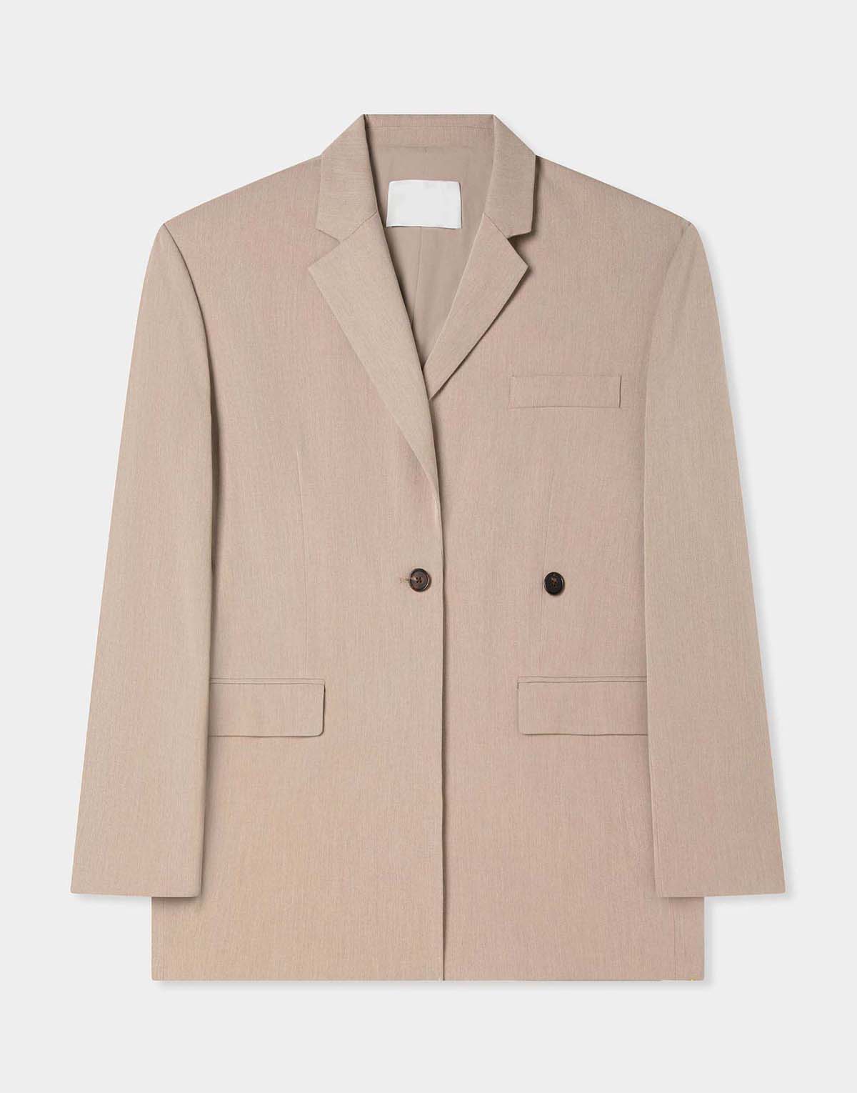 Classic suit jacket with back vent-w103